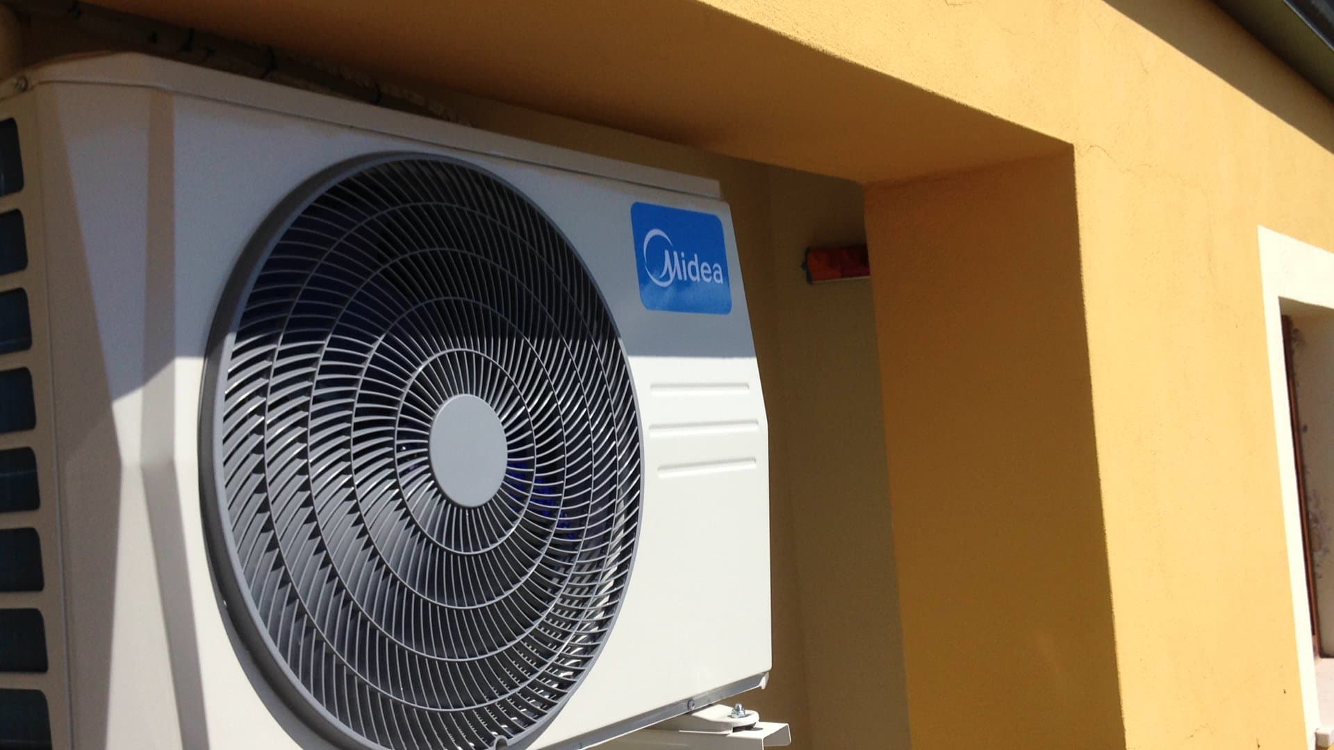an airconditioner exhaust