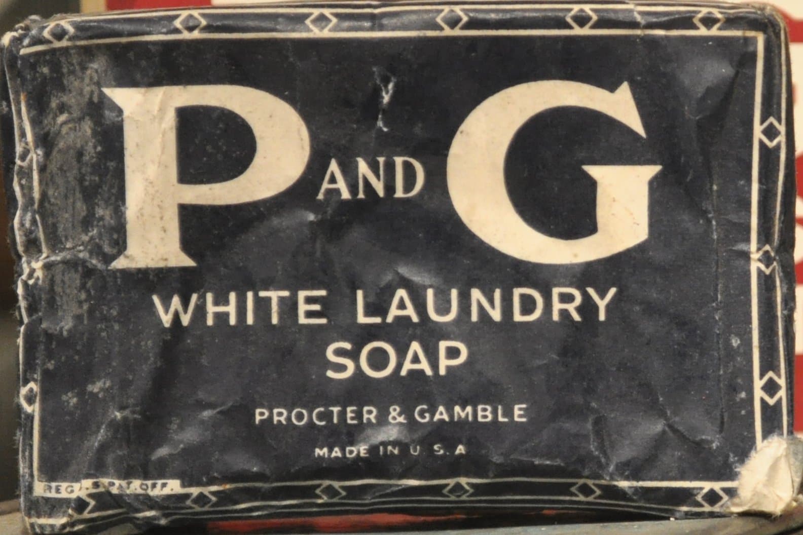 a soap wrapper