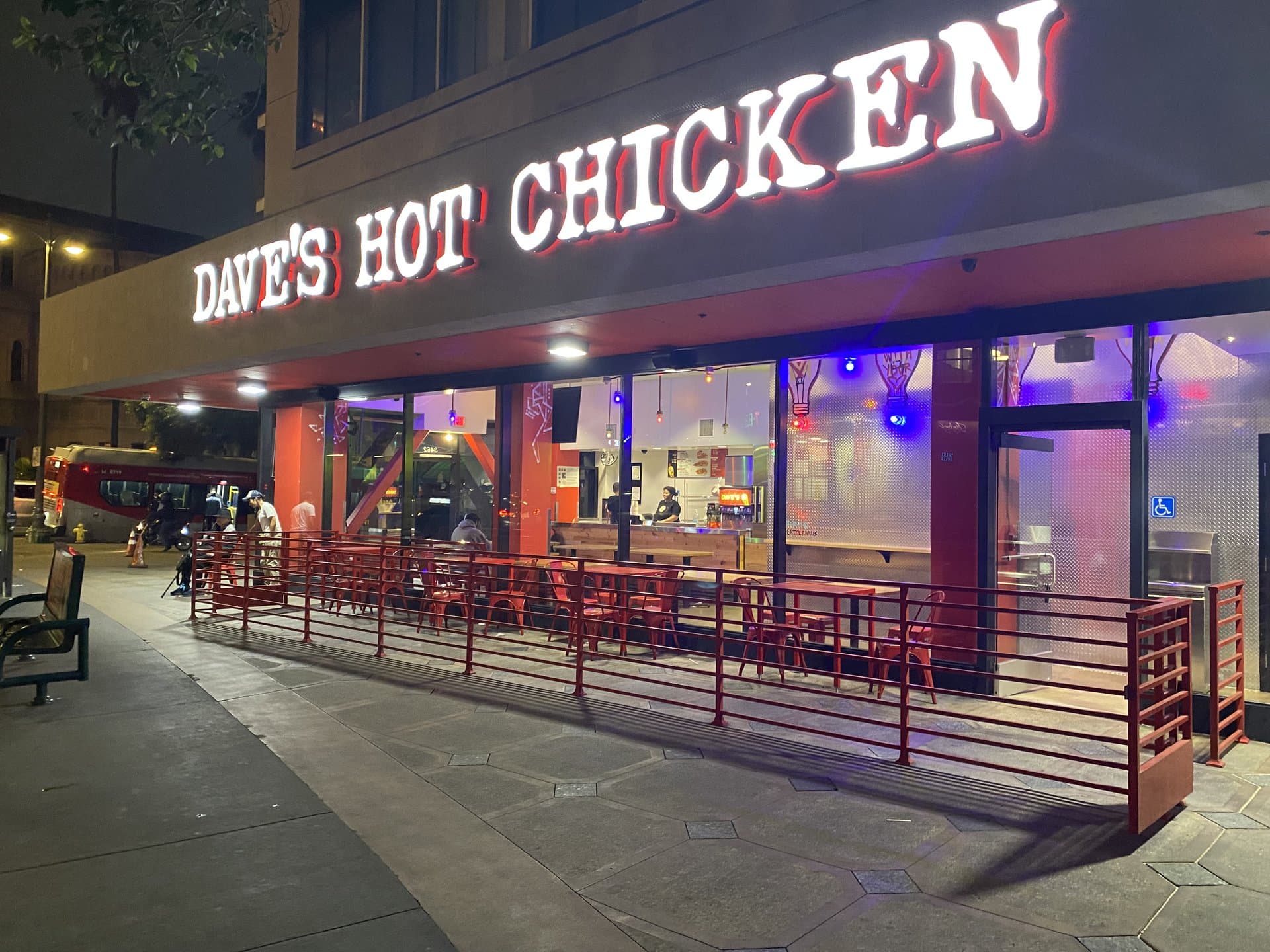 a fast food restaurant