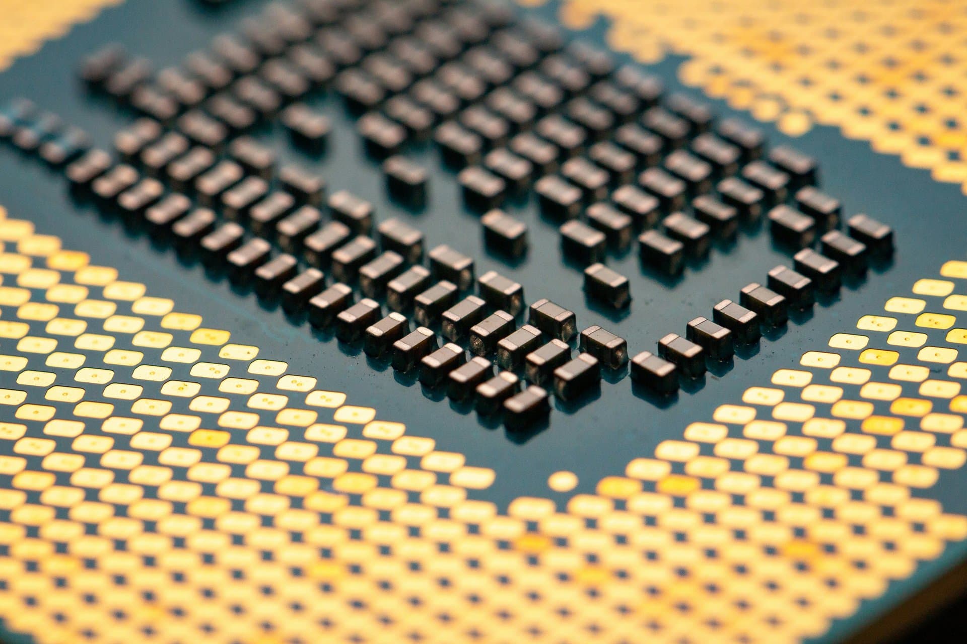 zoomed in micro chips