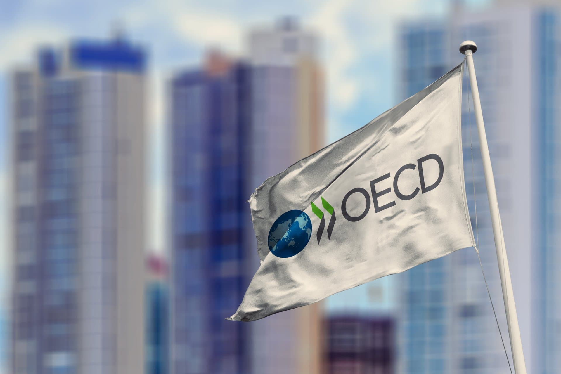an OECD flag