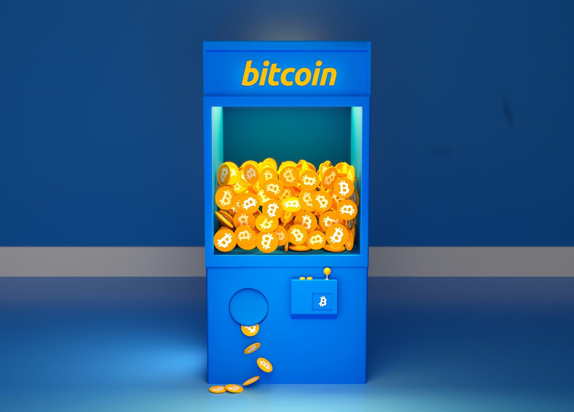 a vending machine of bitcoins