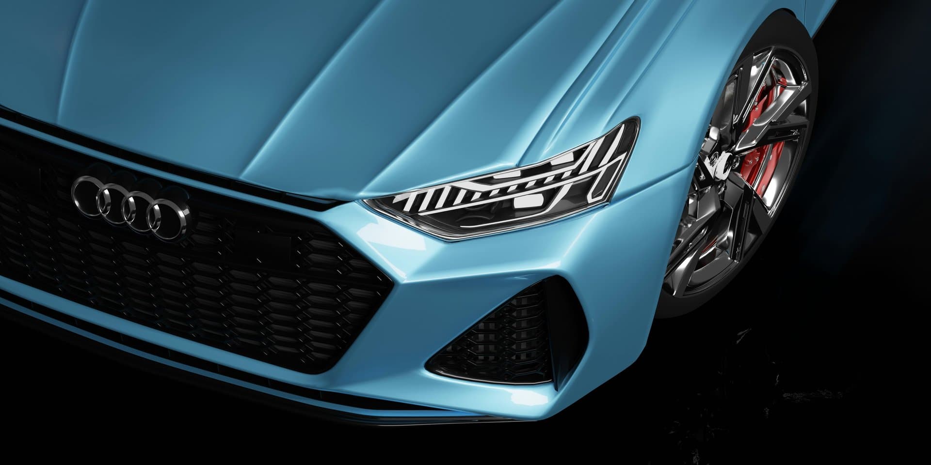 audi car closeup
