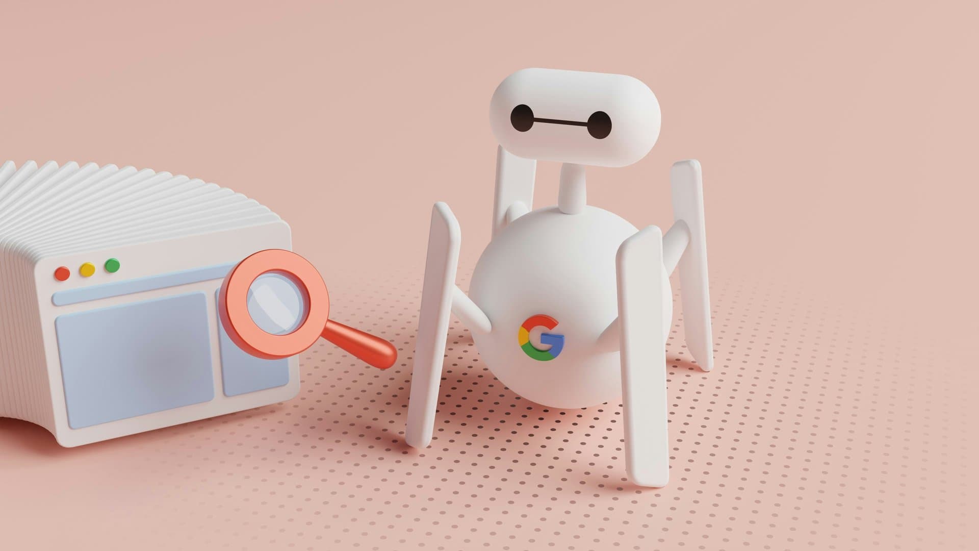 a 3D render of a robot