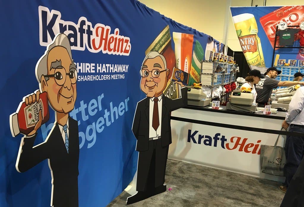 a standee for kraft heinz