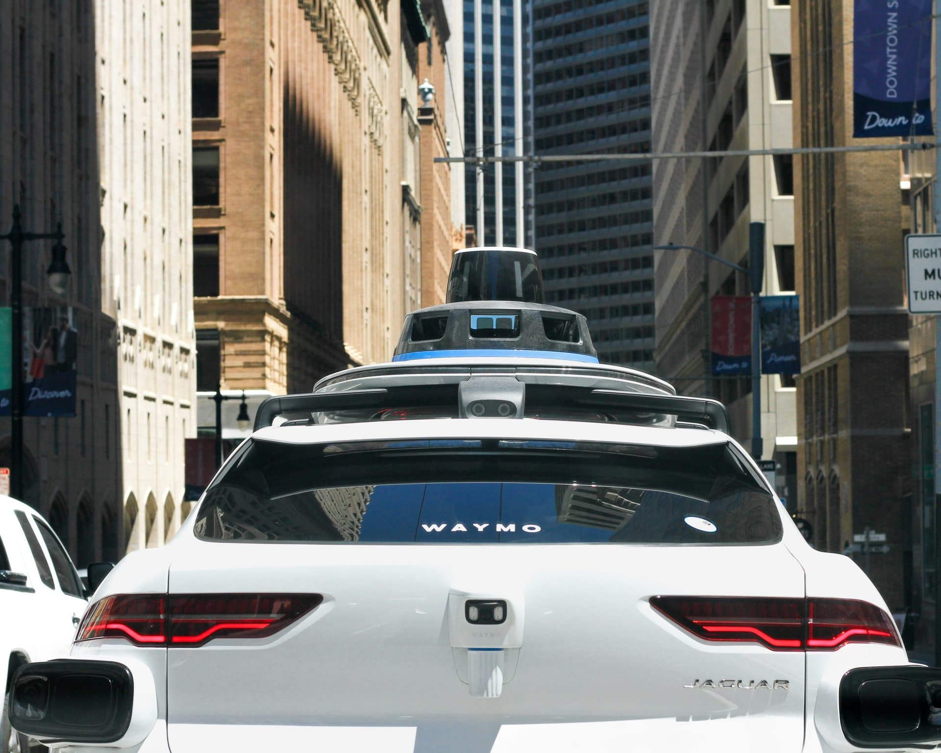 trunk of a white car