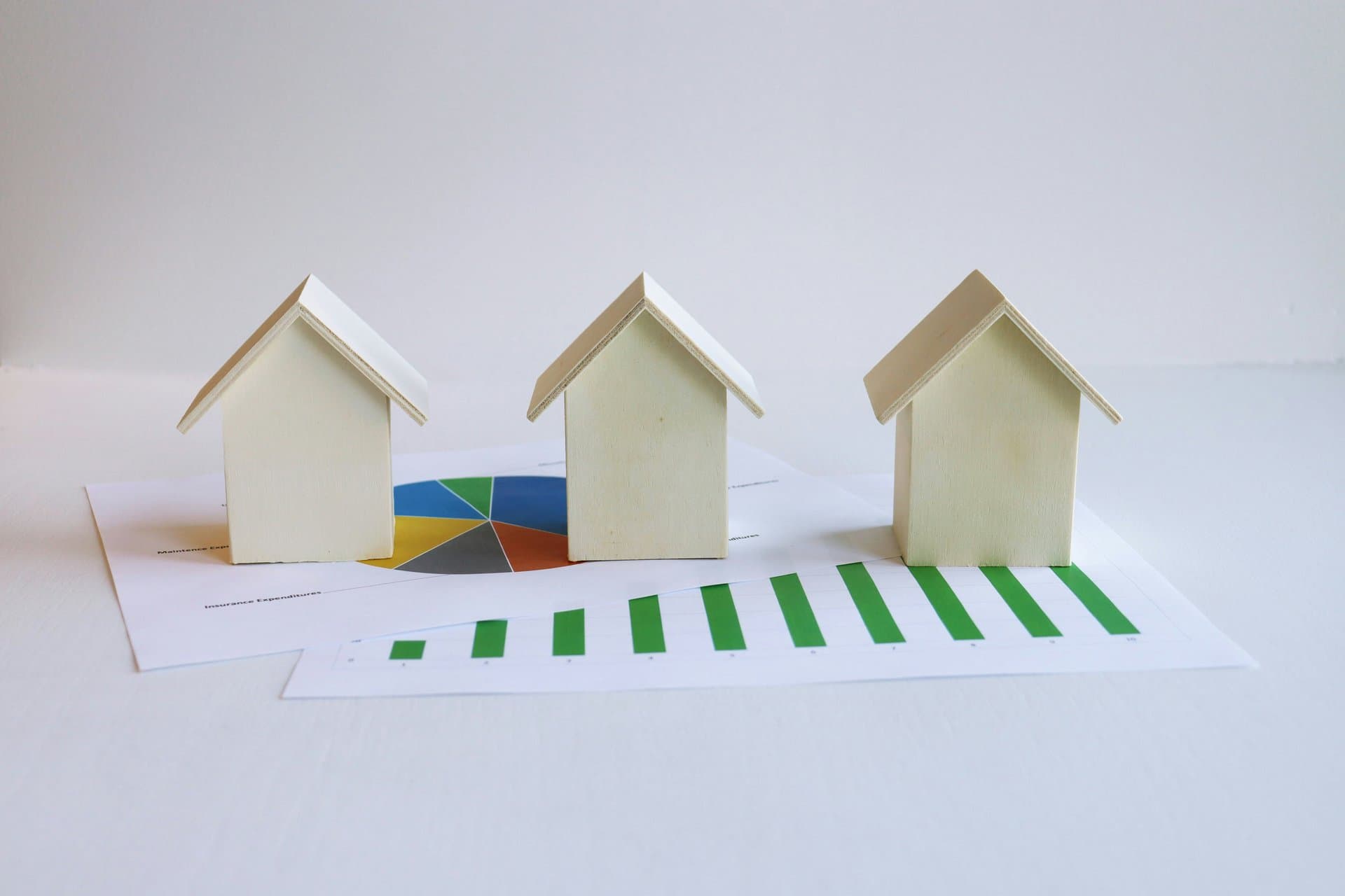 a house caricature on a paper
