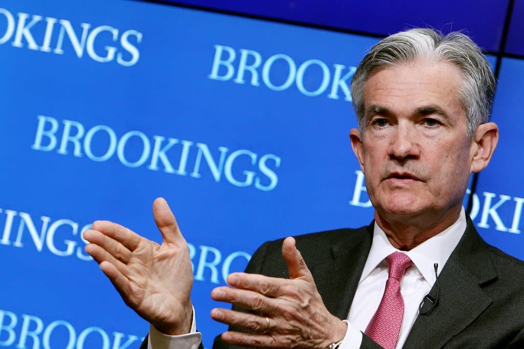 jerome powell at a public event