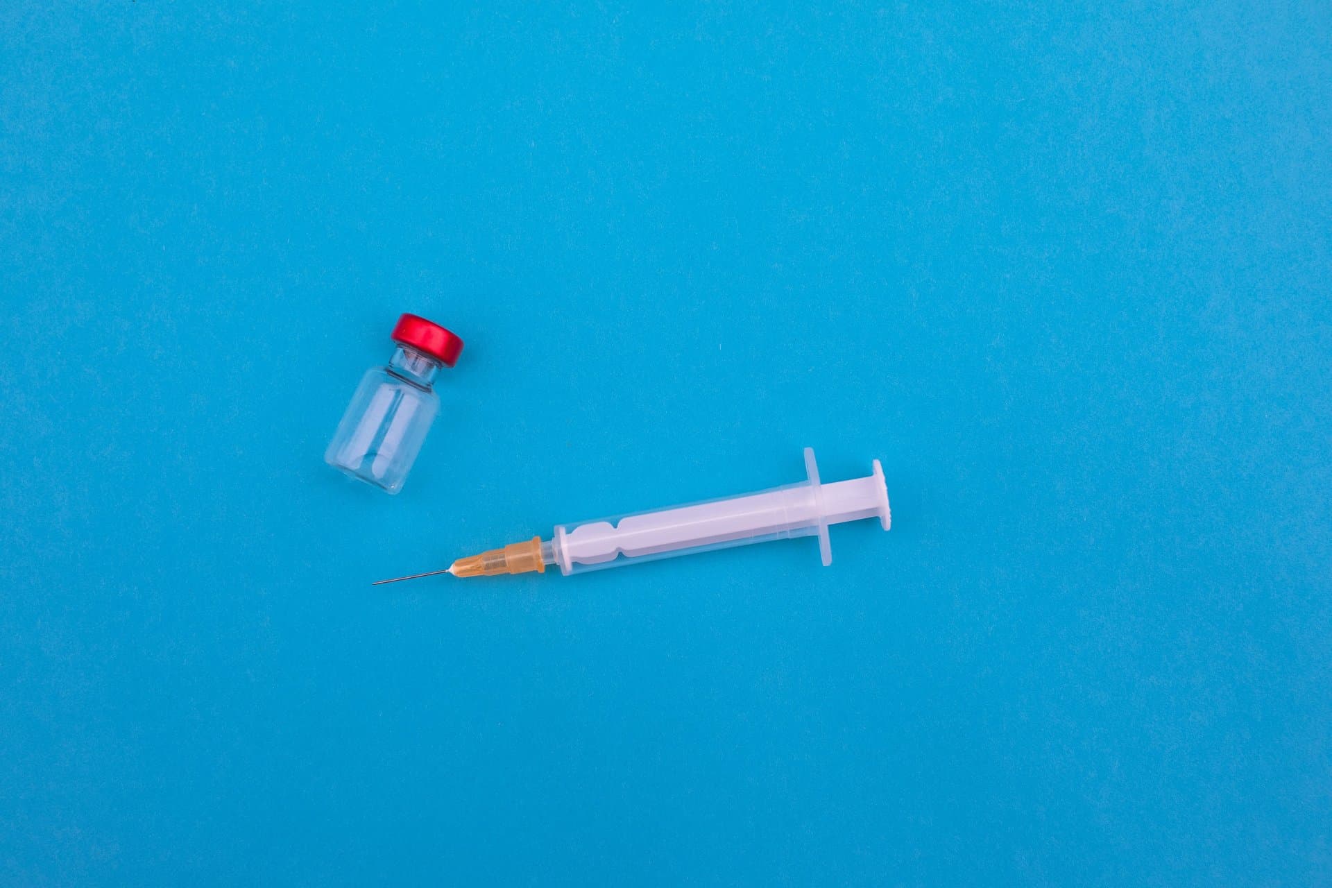 a vile and injection