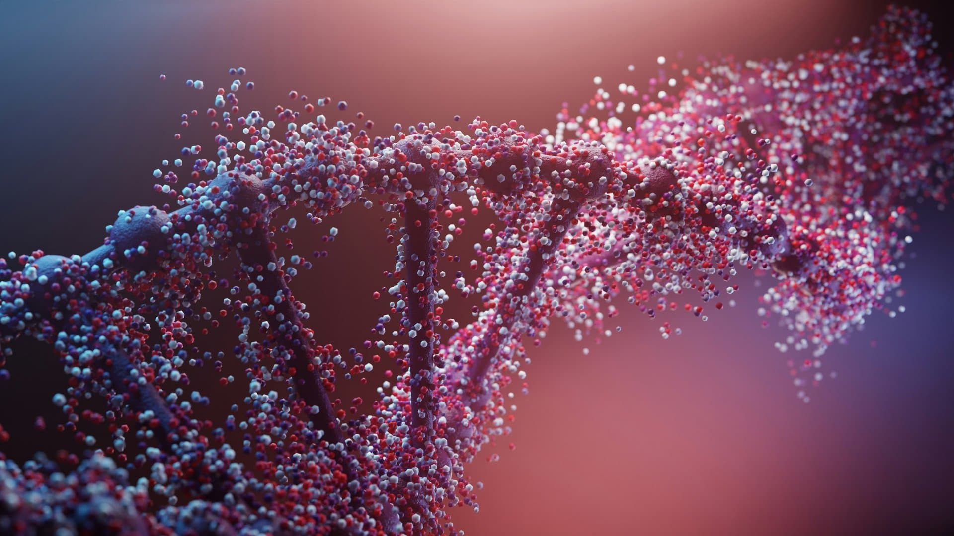 a 3d art of dna