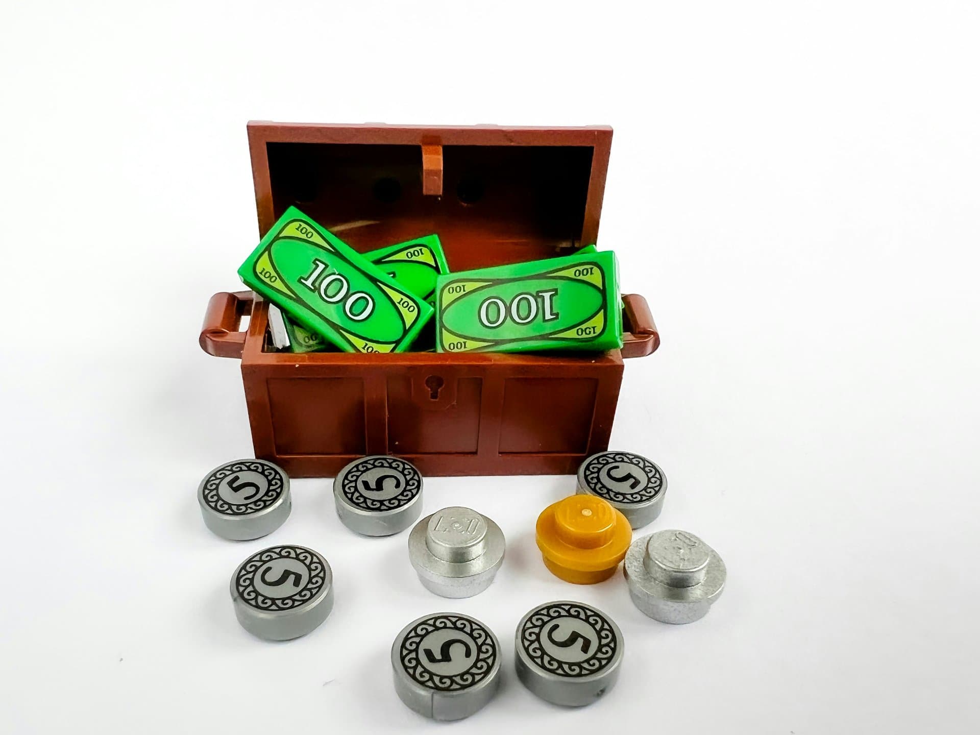 toy money and treasure