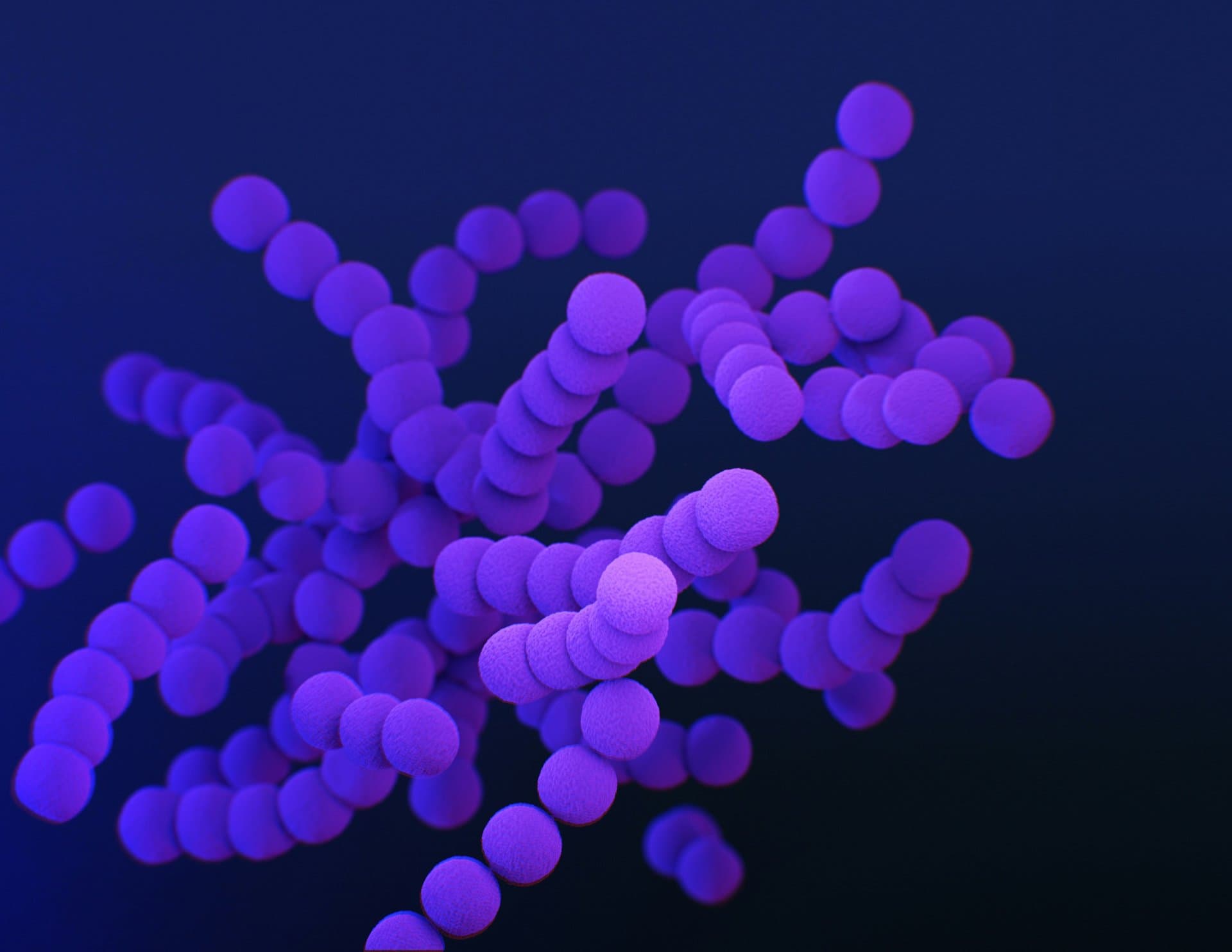 purple molecules