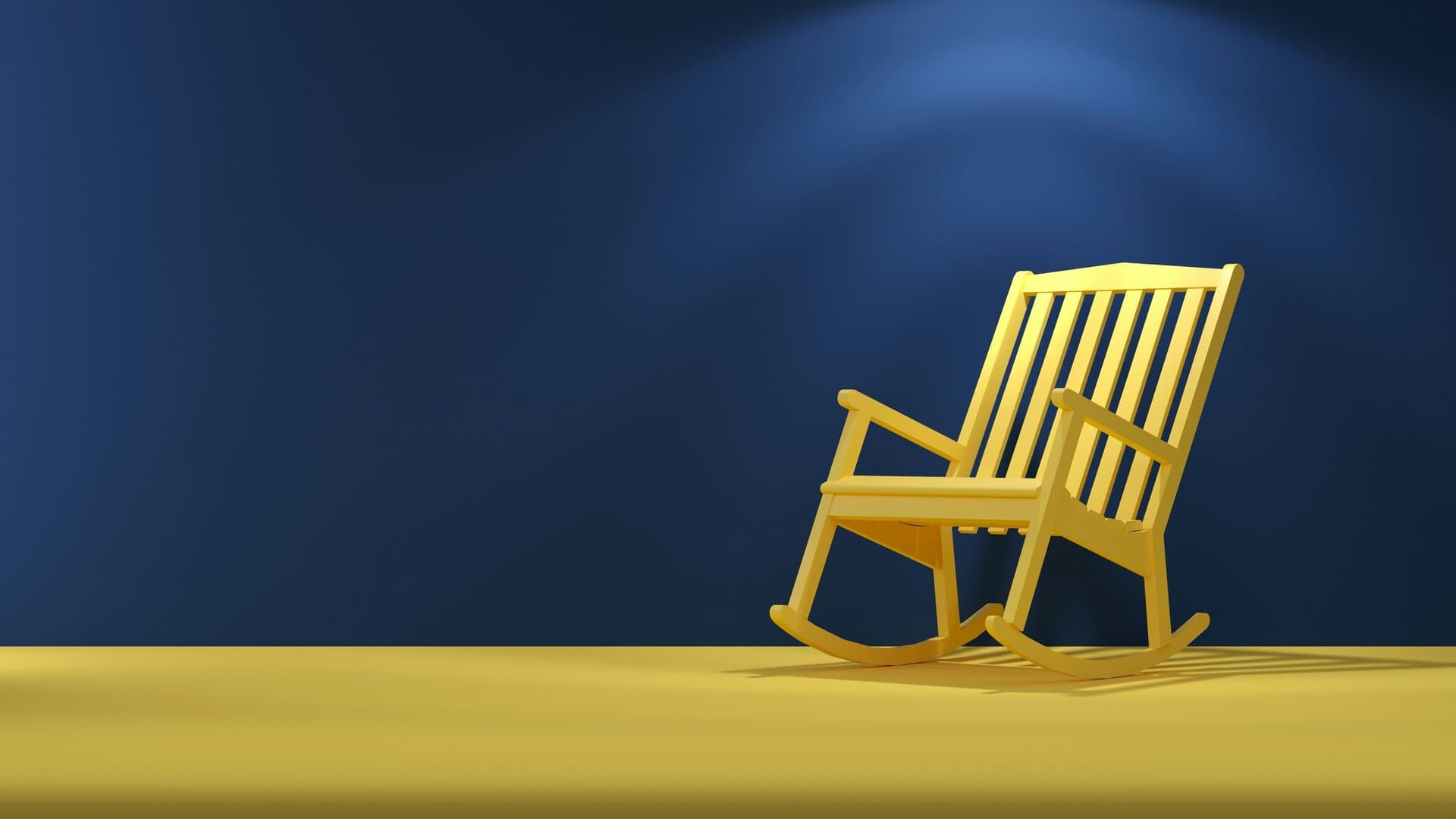 a rocking chair