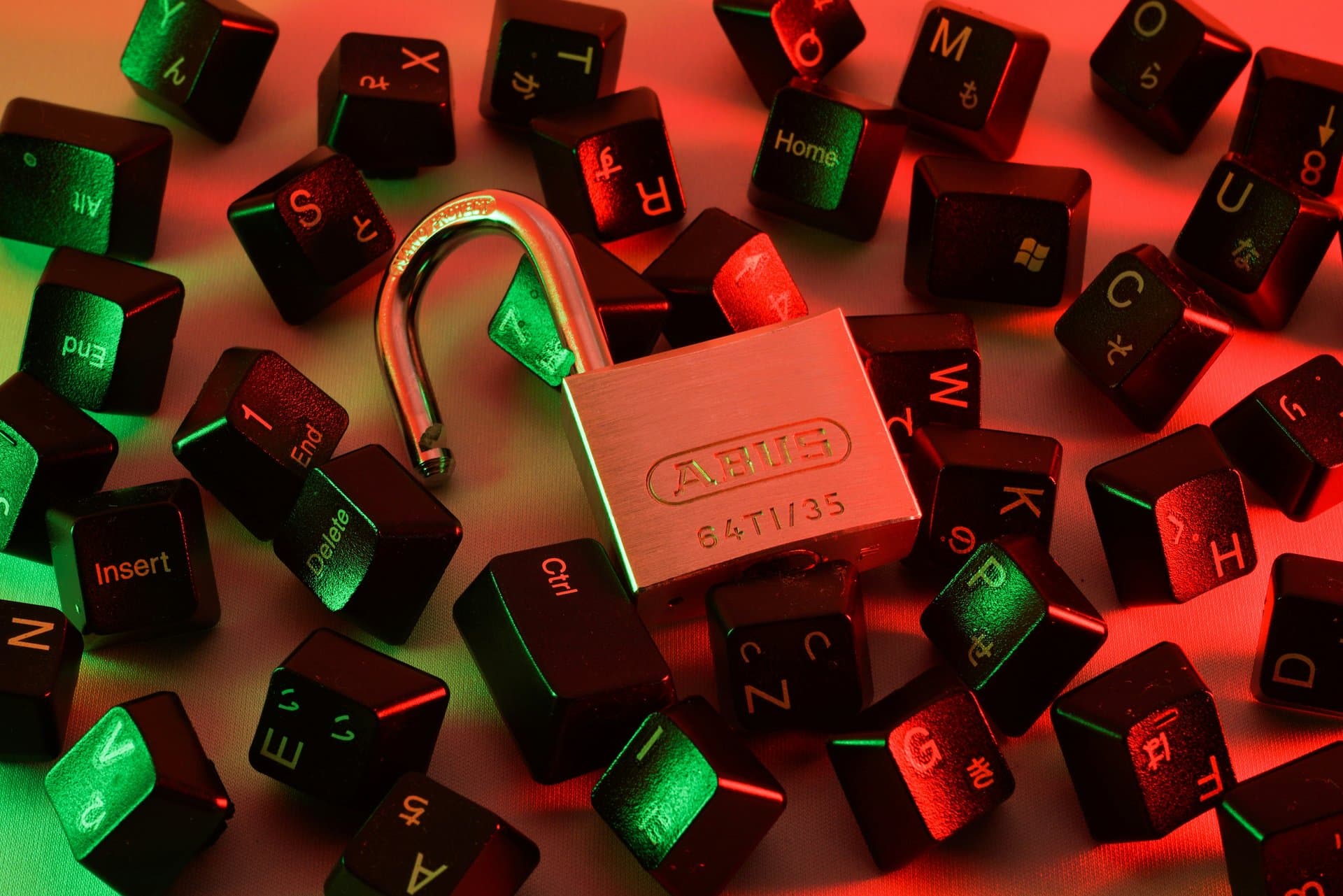 keyboard keys and lock