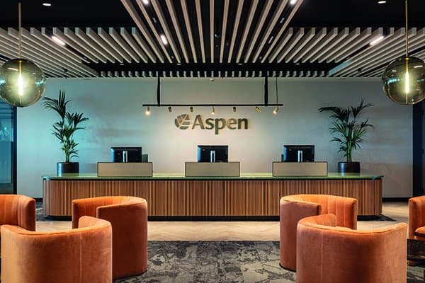 aspen office reception