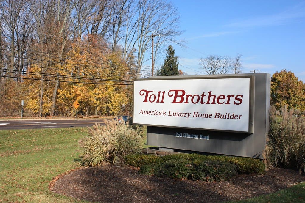 Toll Brothers billboard
