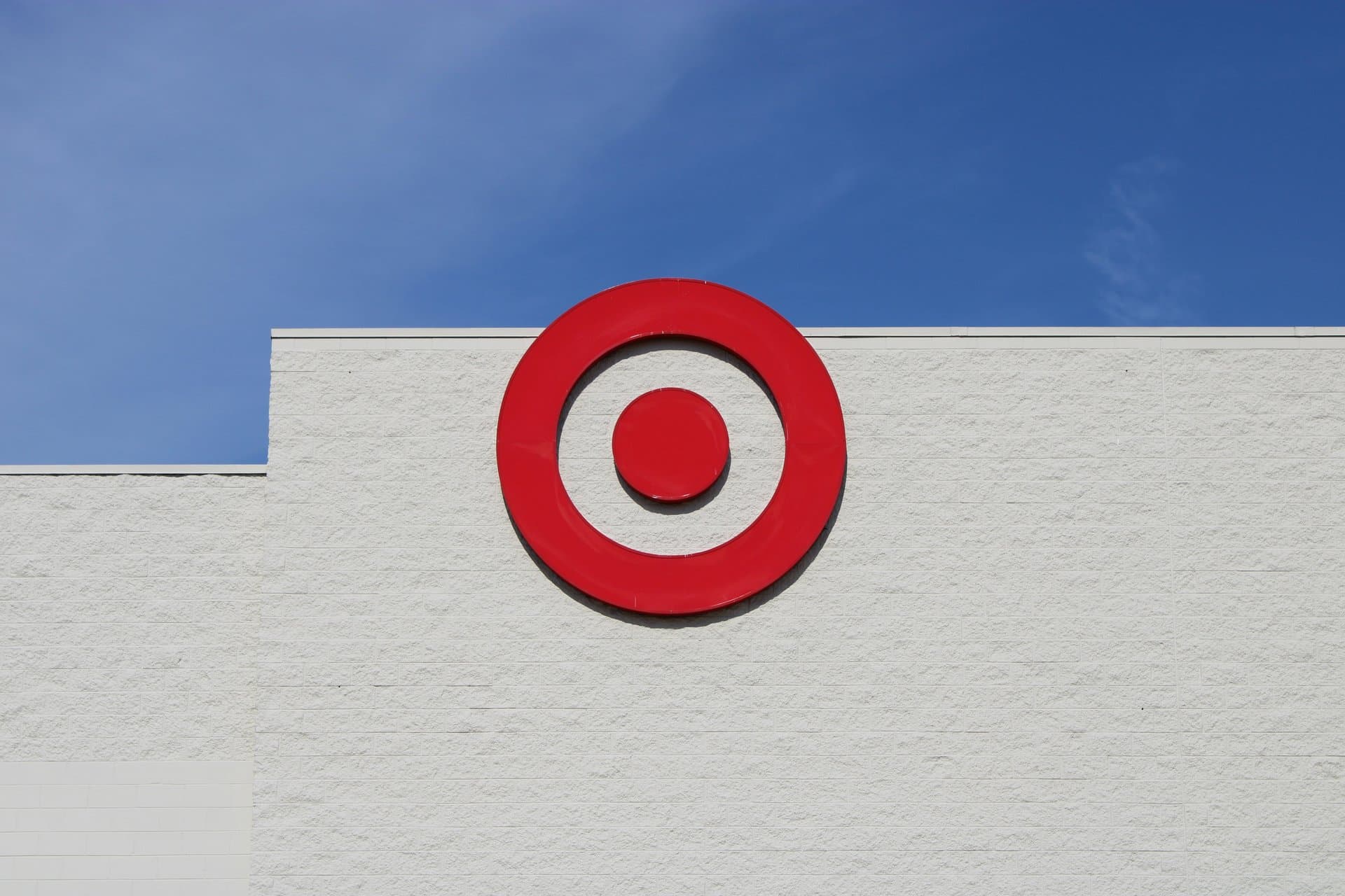 a building with a target logo