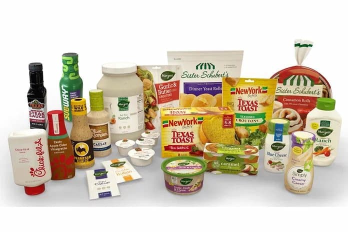 collection of marzetti food items
