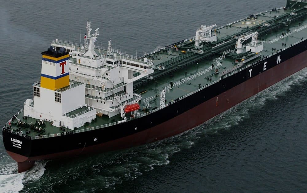 a cargo ship