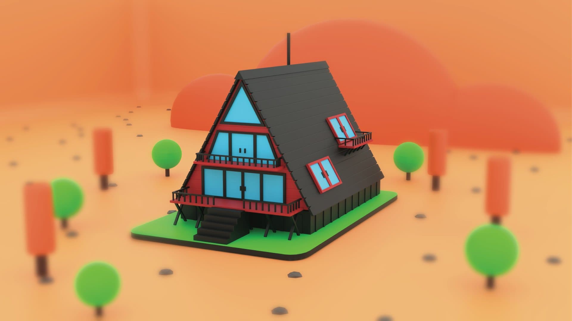 a 3d printed house