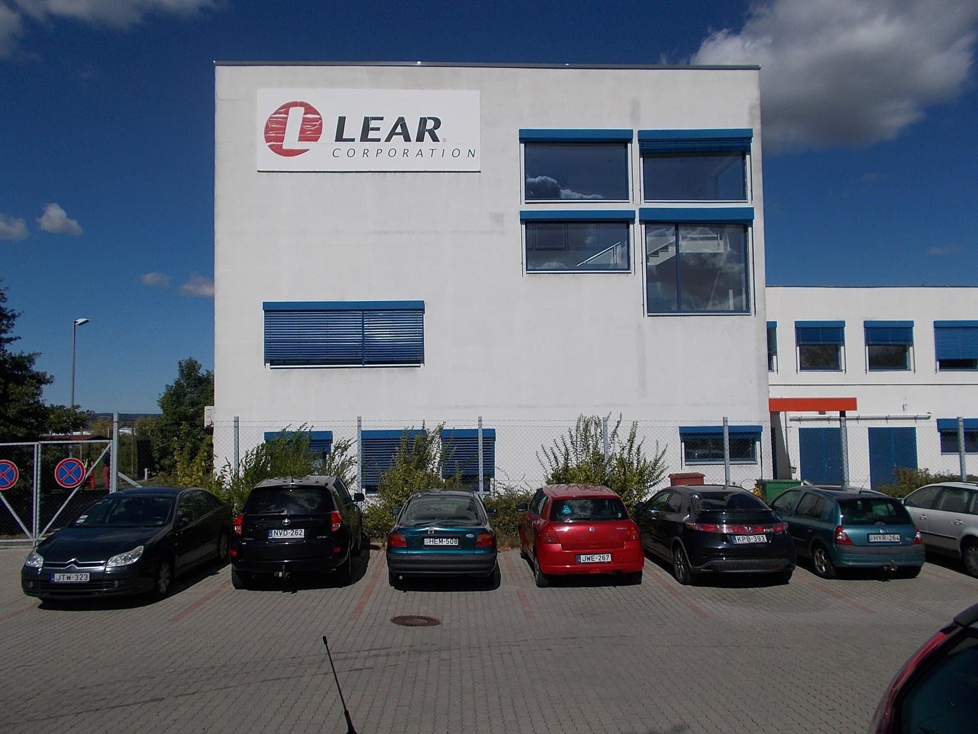 a Lear corp building