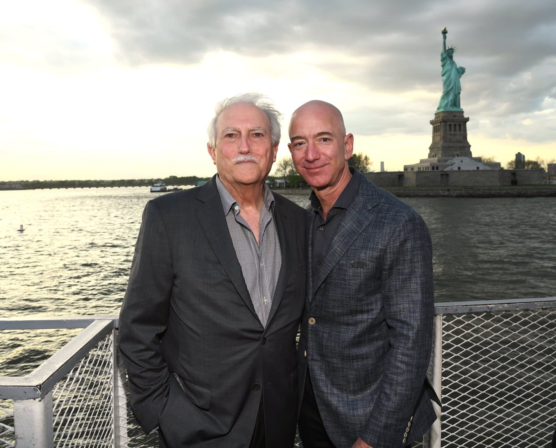 jeff bezos with mike bezos