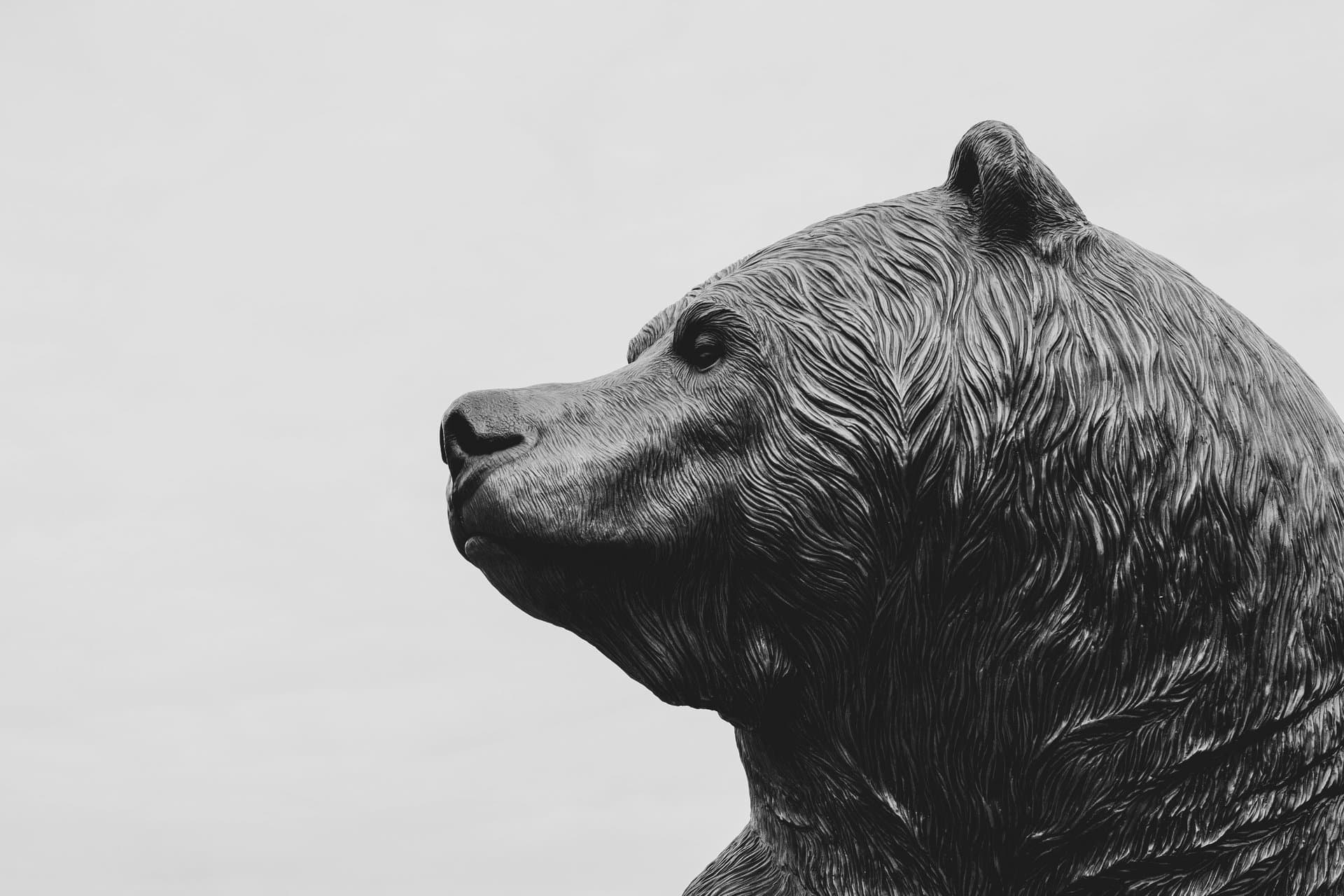 Bear statue